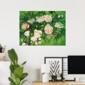 Van Gogh - Roze rozen, Poster (Thuiskantoor)