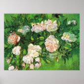 Van Gogh - Roze rozen, Poster (Voorkant)