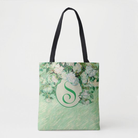 Van Gogh Rozen Boodschappentas Tote Bag (Voorkant)
