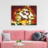 Van Gogh - Rozen Canvas Afdruk (Insitu (Woonkamer))