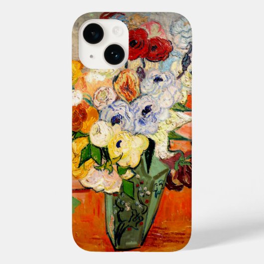 Van Gogh Rozen en Anemones Case-Mate iPhone Case (Achterkant)