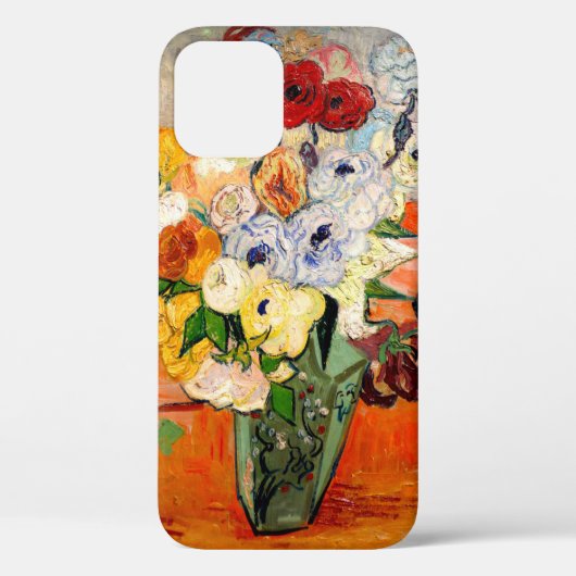Van Gogh Rozen en Anemones Case-Mate iPhone Case (Achterkant)