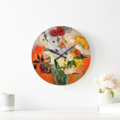 Van Gogh Rozen en Anemones Grote Klok (Huis)