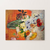 Van Gogh Rozen en Anemones Legpuzzel (Horizontaal)