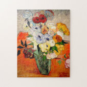 Van Gogh Rozen en Anemones Legpuzzel (Verticaal)