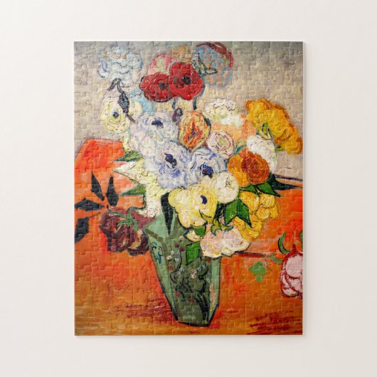 Van Gogh Rozen en Anemones Legpuzzel (Verticaal)