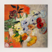 Van Gogh Rozen en Anemones Legpuzzel (Horizontaal)
