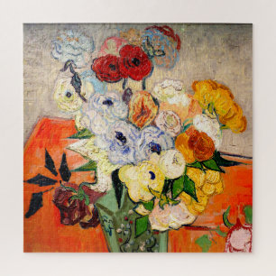 Van Gogh Rozen en Anemones Legpuzzel