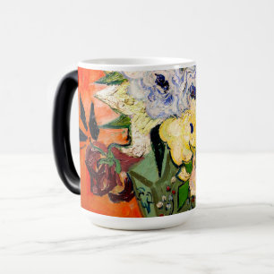 Van Gogh Rozen en Anemones Magische Mok