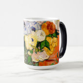 Van Gogh Rozen en Anemones Magische Mok (Voorkant rechts)
