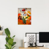 Van Gogh Rozen en Anemones Poster (Thuiskantoor)