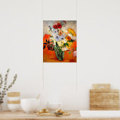 Van Gogh Rozen en Anemones Poster (Keuken)