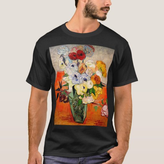 Van Gogh Rozen en Anemones T-shirt (Voorkant)