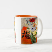 Van Gogh Rozen en Anemones Tweekleurige Koffiemok (Voorkant rechts)