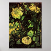 Van Gogh - Rozen en bier Poster (Voorkant)