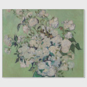 Van Gogh Rozen Floral Painting Cadeaupapier (Vlak)