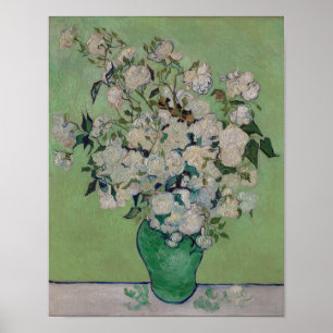 Van Gogh Rozen Floral schilderen Poster