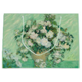 Van Gogh Rozen Groen Wit Groot Cadeauzakje (Voorkant)