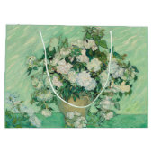 Van Gogh Rozen Groen Wit Groot Cadeauzakje (Achterkant)
