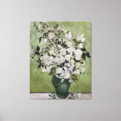  Van Gogh Rozen in een Vase Canvas Afdruk (Voorkant)