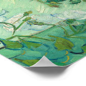 Van Gogh Rozen Oude Kunstmuur Poster (Hoek)