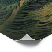 Van Gogh Sailor Boat in de Oceaan Poster (Hoek)