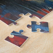 Van Gogh Schattigee katachtige puzzel (Zijkant)