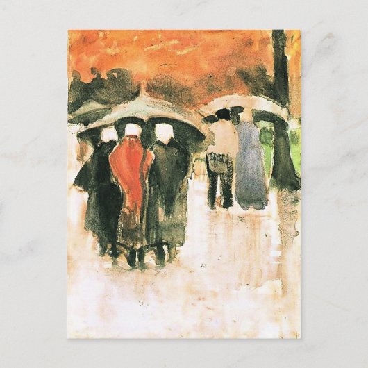 Van Gogh - Scheveningen Vrouwen Briefkaart (Voorkant)