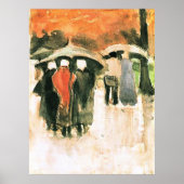 Van Gogh - Scheveningen Vrouwen Poster (Voorkant)