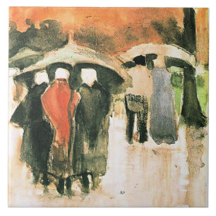 Van Gogh - Scheveningen Vrouwen Tegeltje