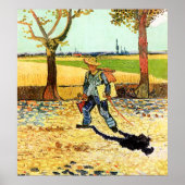 Van Gogh: Schilder op weg naar werk Poster (Voorkant)