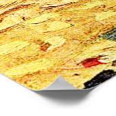 Van Gogh: Schilder op weg naar werk Poster (Hoek)