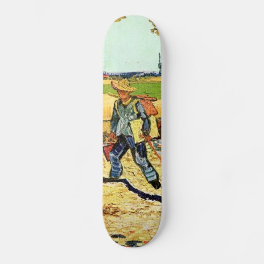 Van Gogh: Schilder op weg naar zijn werk Persoonlijk Skateboard (Voorkant)