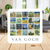 Van Gogh Schildercollage Bier Onderzetter