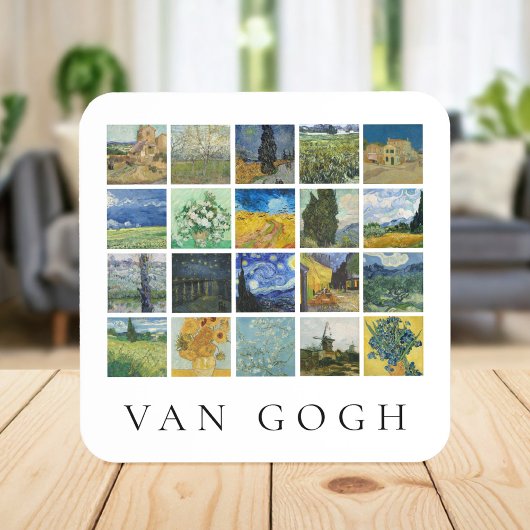 Van Gogh Schildercollage Bier Onderzetter