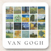 Van Gogh Schildercollage Bier Onderzetter (Voorkant)