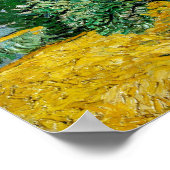 Van Gogh schilderende kunst Wheat Field Cypresse Poster (Hoek)