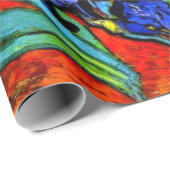 Van Gogh schilderij, Irises, Cadeaupapier (Rol Hoek)