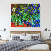 Van Gogh schilderij, Irises, Canvas Afdruk (Insitu (Slaapkamer))