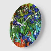 Van Gogh schilderij, Irises, Grote Klok (Hoek)
