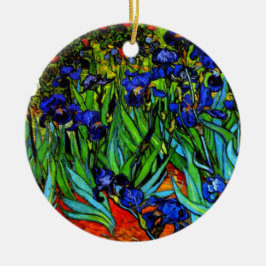 Van Gogh schilderij, Irises, Keramisch Ornament