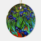 Van Gogh schilderij, Irises, Keramisch Ornament (Links)