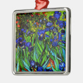 Van Gogh schilderij, Irises, Metalen Ornament (Links)