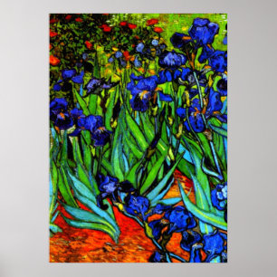 Van Gogh schilderij, Irises, Poster