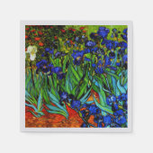 Van Gogh schilderij, Irises, Servet (Voorkant)