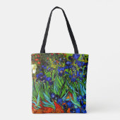 Van Gogh schilderij, Irises, Tote Bag (Achterkant)