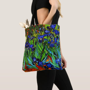Van Gogh schilderij, Irises, Tote Bag
