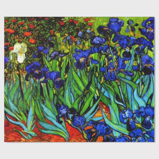 Van Gogh-schilderij, Irissen, Cadeaupapier (Vlak)