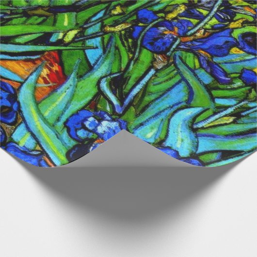 Van Gogh-schilderij, Irissen, Cadeaupapier (Hoek)