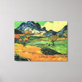 Van Gogh-schilderij, Mount Gaussier, Canvas Afdruk (Voorkant)